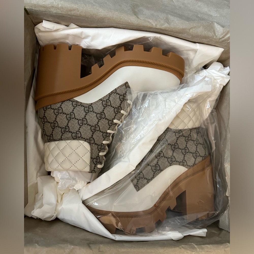 Gucci Women's Trip GG Bootie - Picture 3 of 10